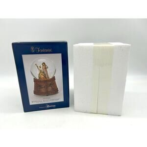 New Fontanini Holy Family Musical Glitterdome Plays Hark The Herald Angel Sings